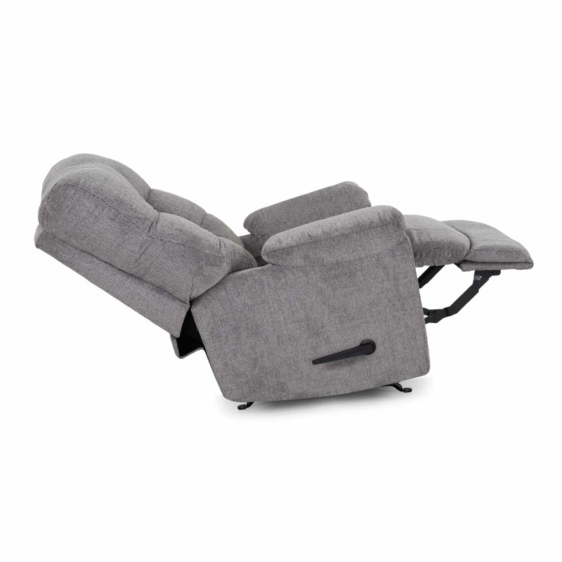 Eugenie 38" Wide Manual Rocker Standard Recliner, Gray