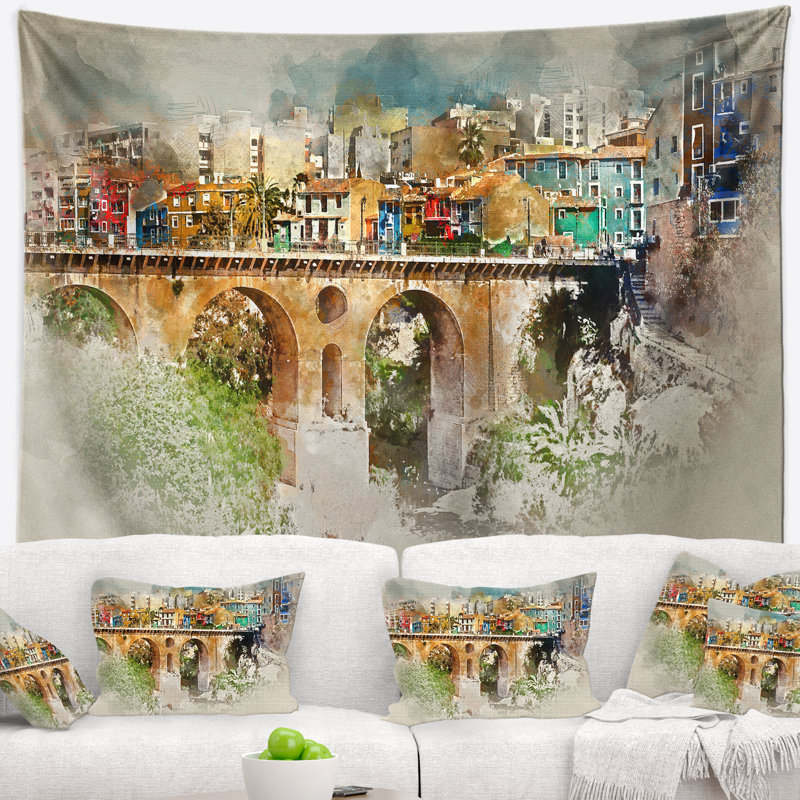 Polyester Tapestry, 32" H x 39" W