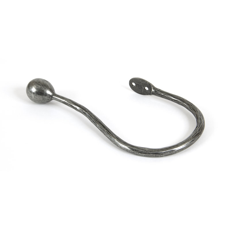 Tie Backs Curtain Tieback, Pewter Patina
