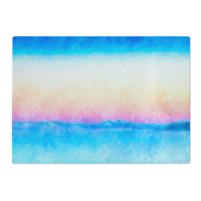 Tempered Glass Cold Mountain Chopping Board
