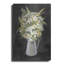 Art mural en métal luxueux «Farm Bouquet On Black» par Silvia Vassileva, 24 po x 36 po-115221119