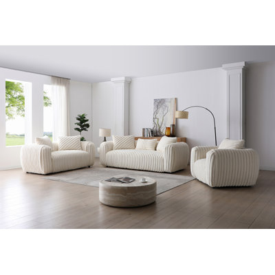 Boneless Cancun G00932A-S Sofa , White
