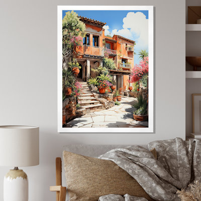 Spanish Hacienda Fauvism I " Spanish Hacienda Fauvism I " Color Photography Print