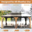 20 pi L 12 pi. D Pavillon de jardin en bois massif