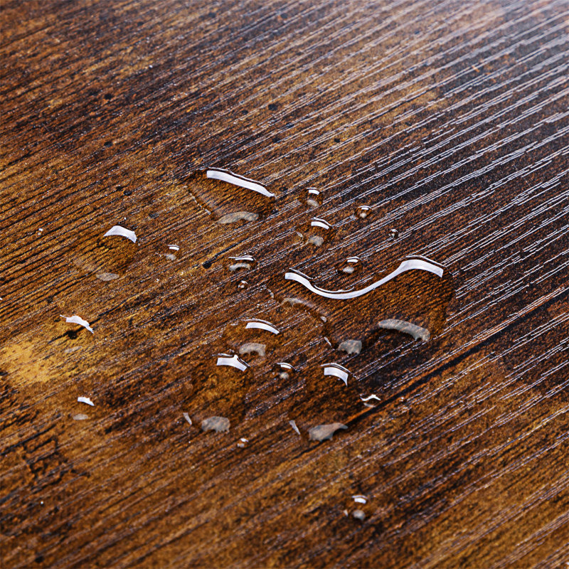 Table de chevet de chevet avec tiroir, Brun rustique
