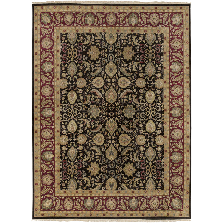Barlett Wool Oriental Indoor Rug