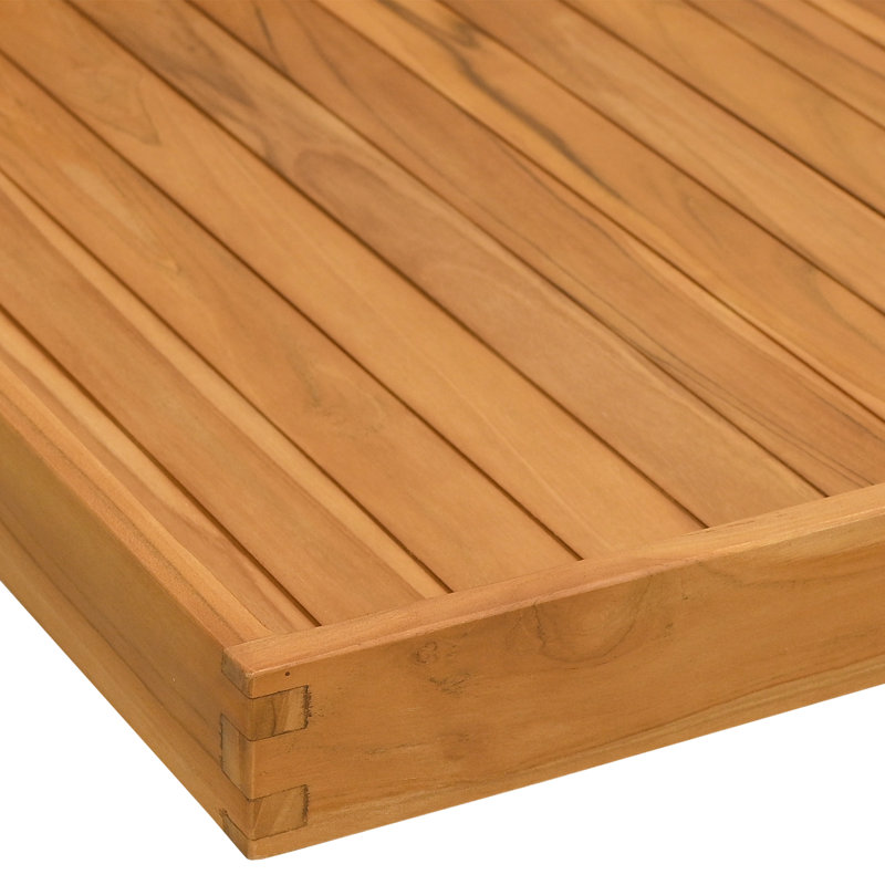 Solid Wood Tray, 7cm H x 70cm W x 70cm D