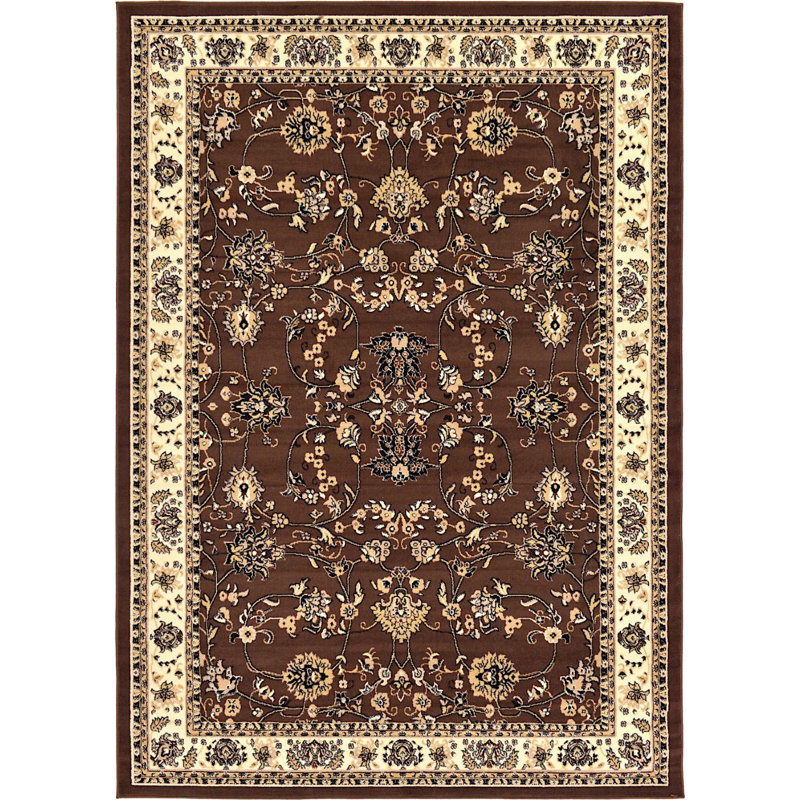Tapis brun Zayandeh, Rectangle 7 pi x 10 pi