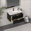 Meuble-lavabo cannelé avec lavabo et quincaillerie intégrés-130846703-130846706