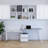 Techni Mobili Rotating Multi-Positional Modern Desk With 2 Drawers And Customizable Layout For Versatile Workspace