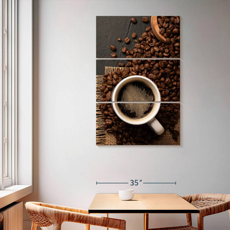 Yarlin Beans To Espresso, 65" H x 42" W