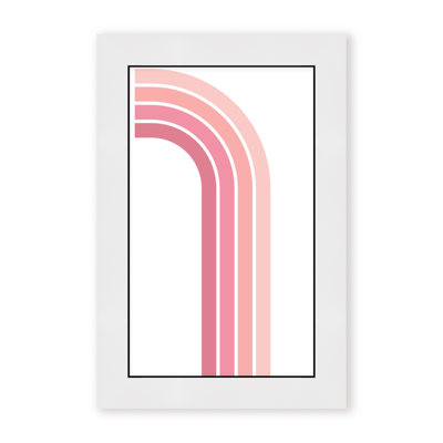 Pink Flamingo Print by Stefanie Bales