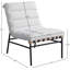 Chaise d'appoint large 24,5 po Iyari