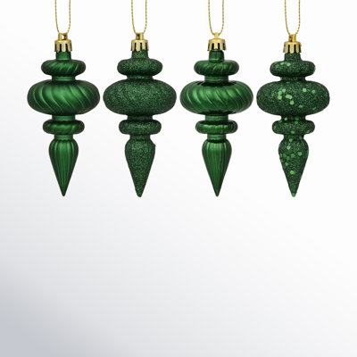 4" Shatterproof Finial Ornament