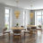 Weavington 2 Light Antique Gold Leaf Pendant