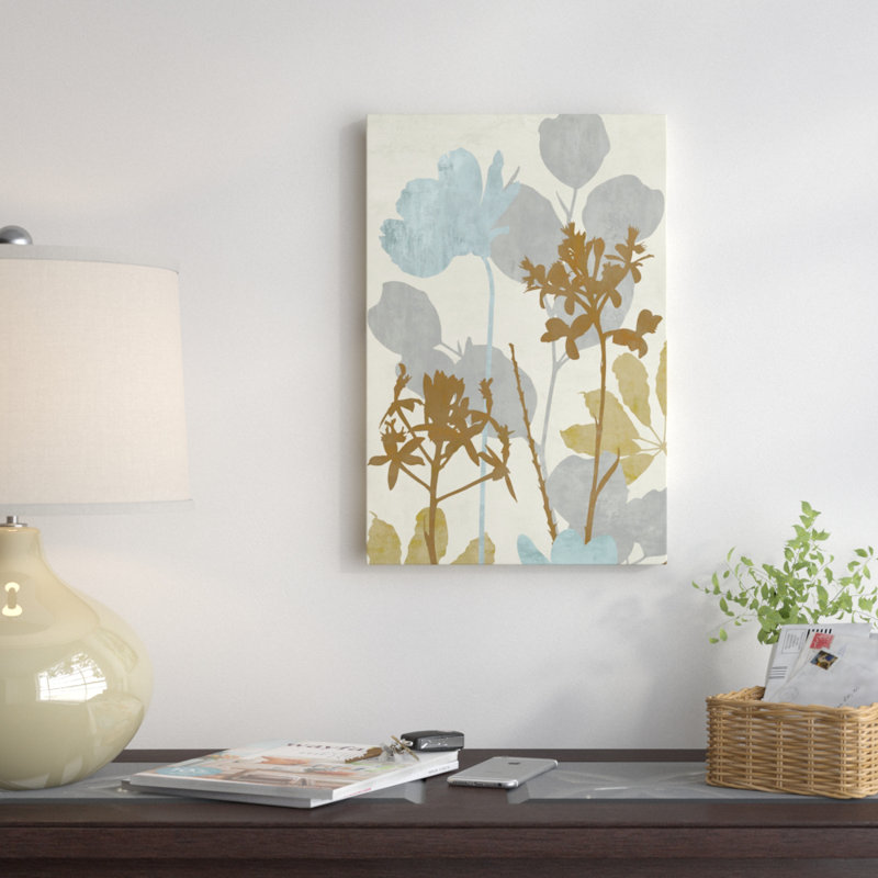 « pacifique jardin i », impression sur toile, H 18 po x l 12 po x P 1,5 po
