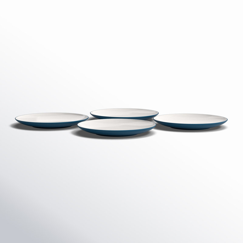 Assiettes plates Noritake Colorwave, 10 1/2 po, Bleu