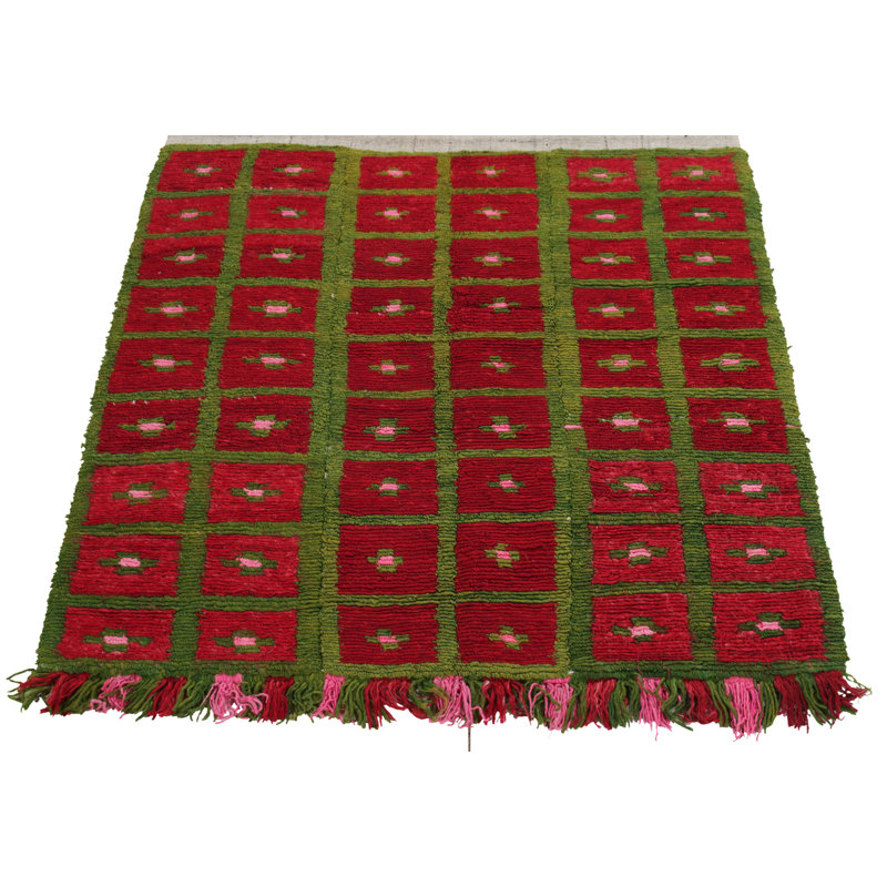 One-of-a-Kind Rectangle 3'8" X 4'3" Area Rug