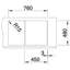 Metra Single Bowl Inset Kitchen Sink-66890972