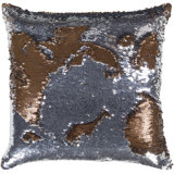 Andrina Sequined Throw Pillow