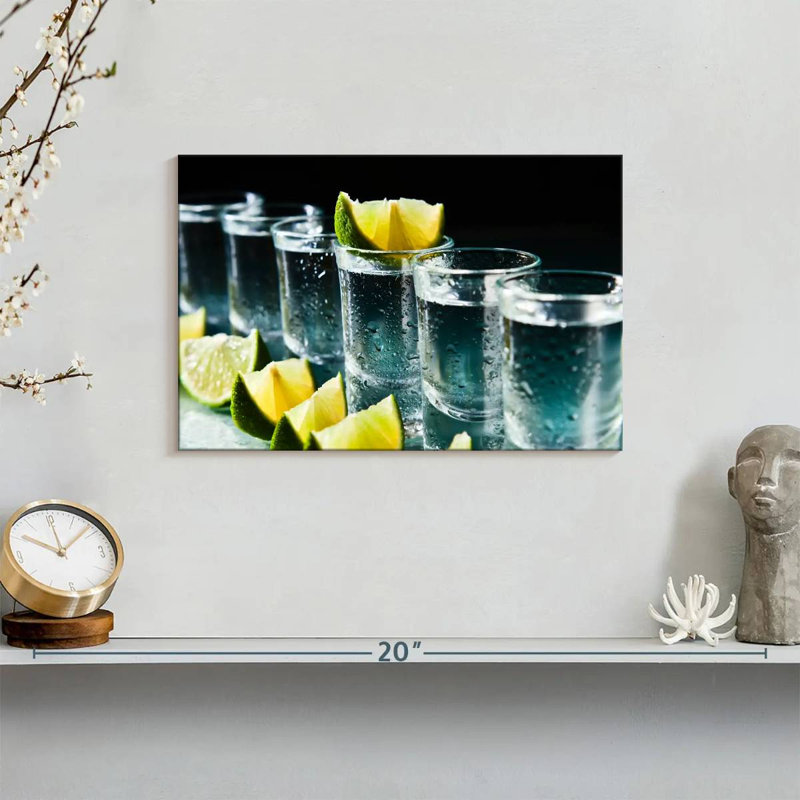 Yarlin Lime Tequila Drinks, 8" H x 12" W