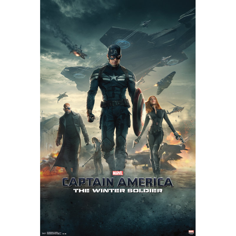 Impression sur papier 2-one capitaine america