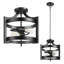 Amadi 13.5" 2-Light Lantern Semi Flush Mount-1979252825