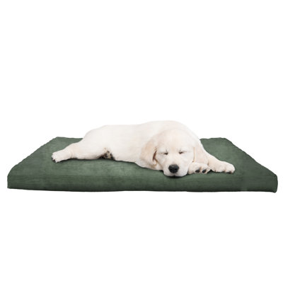Grand lit orthopédique pour chien PETMAker - 44 x 35 po, vert forêt