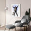 «Hound Dog» par TM Borenstein, art mural en verre acrylique,-736667348