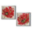 Red Infusion I - ensemble de 2 reproductions d'art encadrées-413739722-413739723-413739720