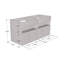 Meuble-lavabo double 47,2 po avec comptoir Lieke-563438215-563438208
