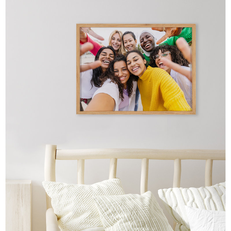 Cadre photo mural moderne Modern, Tanné, L 16 po x H 12 po