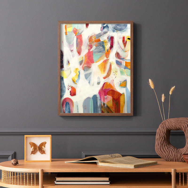 Reproduction encadrée Reawaken - bois massif, H 20 po x l 16 po, Brun