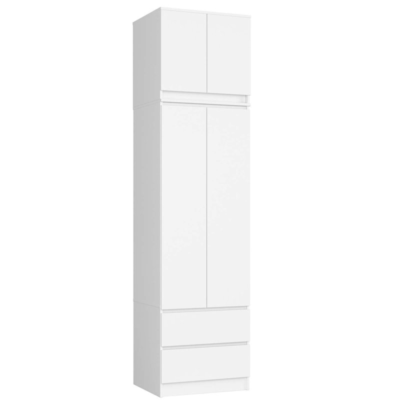 Sonjay 4 Door Manufactured Wood Wardrobe