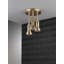 Luminaire suspendu avec tête de douche à pluie pleine 2,5 GPM avec technologie H2Okinetic-356106605