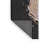 Tapis noir/zone mauve à motifs-1183725247
