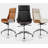 Egger Wood & Leather Modern Executive Conference Chair with Wooden Back-2071283712
