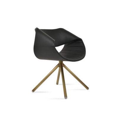 Chaise avec accoudoirs pivotante Seminyak