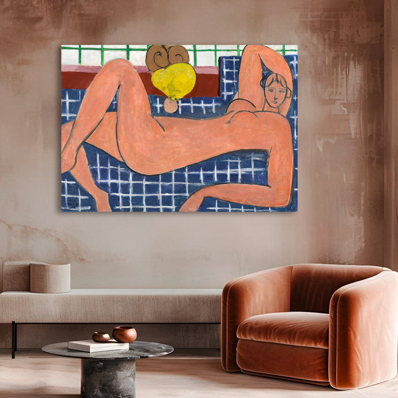 3HM7468 Henri Matisse - Wrapped Canvas Print, 80 cm H x 60 cm W