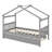 House Bed With Trundle Bed-1727540725