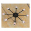 Luminaire suspendu inversé l 48 po Halcyon