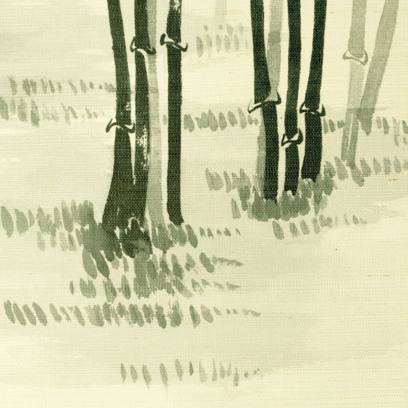 Kanji Sisal Panel Set, Ink