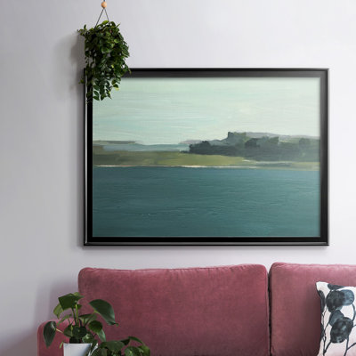 Calming Lake View II, reproduction d'art sur toile