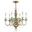 Baddesley 6 - Light Candle Style Chandelier