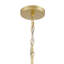 Soluri 1 - Light Gold Ceiling Light