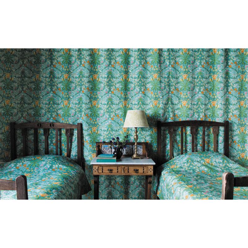 Woodland Weeds Fabric, Sage Green