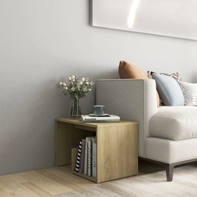 Gniya Floor Shelf End Table