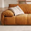 Coussin modulaire orange et blanc 100% polyester-109325749-109325750