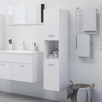 Humayd Freestanding and Wall Linen Cabinet