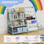 80cm H x 90cm W Metal Bookcase-309292610